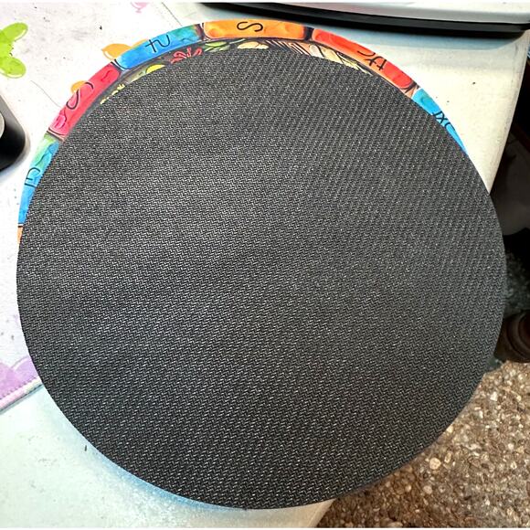 Mouse Pad VW Bus Hippe Boho Retro Computer Desk Non-Slip 8x8 - Picture 6 of 8